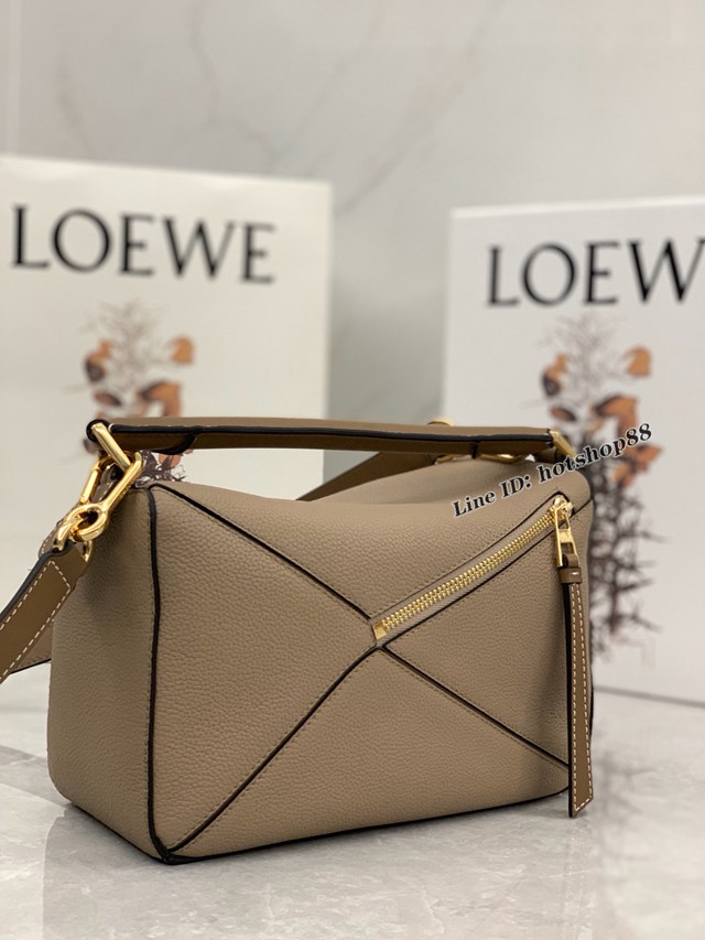 Loewe羅意威Puzzle女款系列小號幾何包 手提肩背斜挎女包 10172 lyw1494